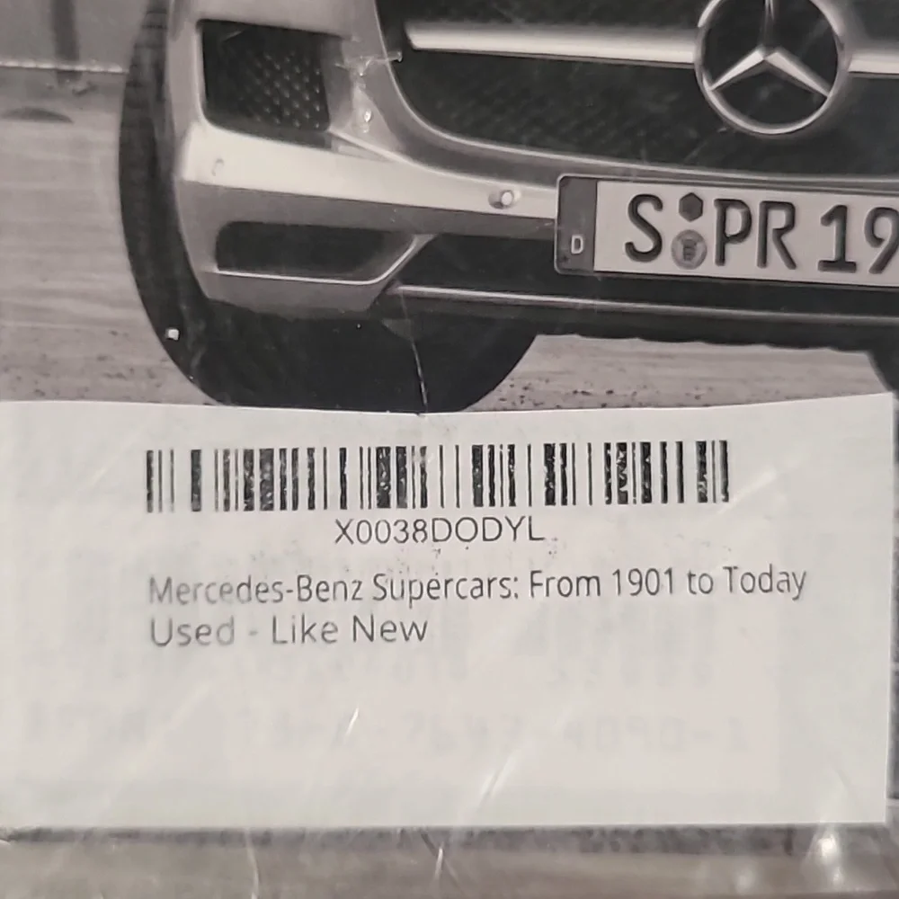 Mercedes Benz Supercars Book from‎ 1901 to today Gift Present Collectors
